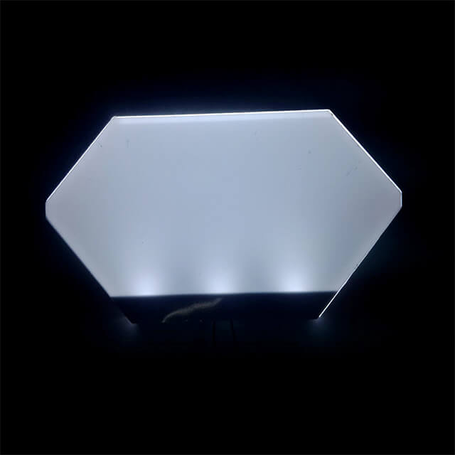 Rétroéclairage LED blanc de forme spéciale