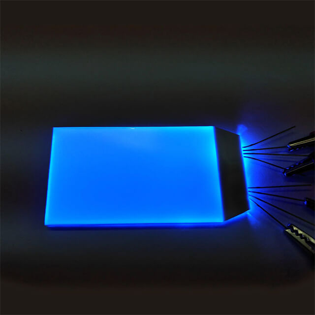 Rétroéclairage LED blanc de forme spéciale